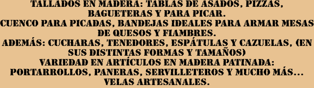 Artesanias El Castor- Tandil